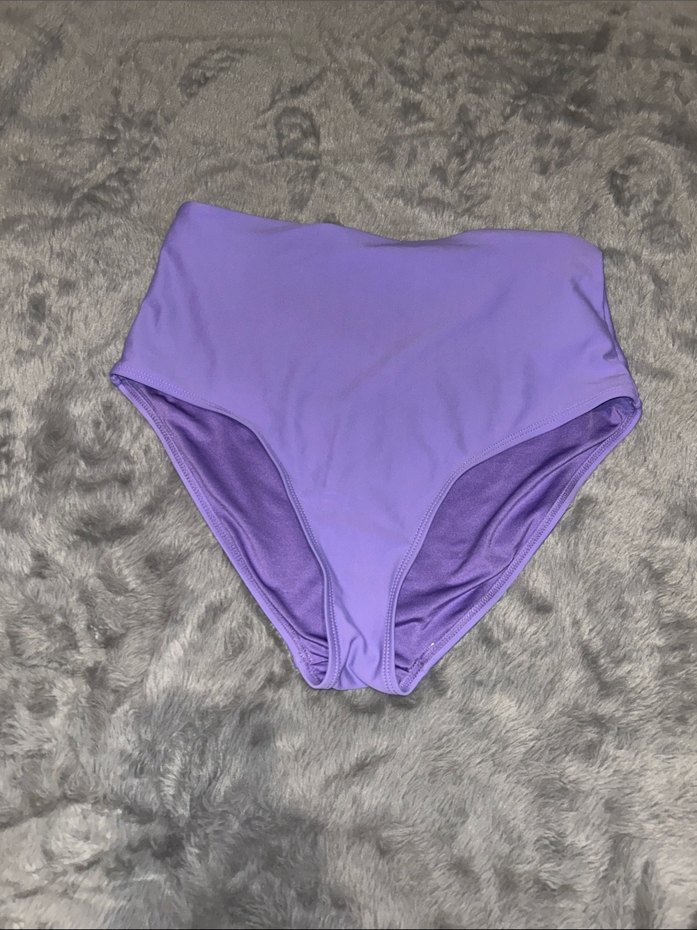 Old Navy High-Waist Bikini Bottoms in Lavender Purple